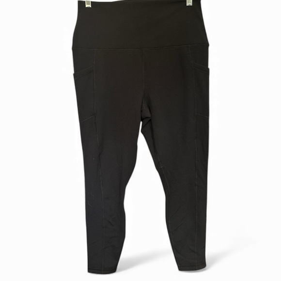 NWOT YOGALICIOUS LUX WOMEN FLEECE LINED LEGGING SIZE XXL - Picture 1 of 5